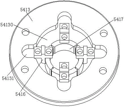 Unloading unit of brake pump sealing ring loading machine