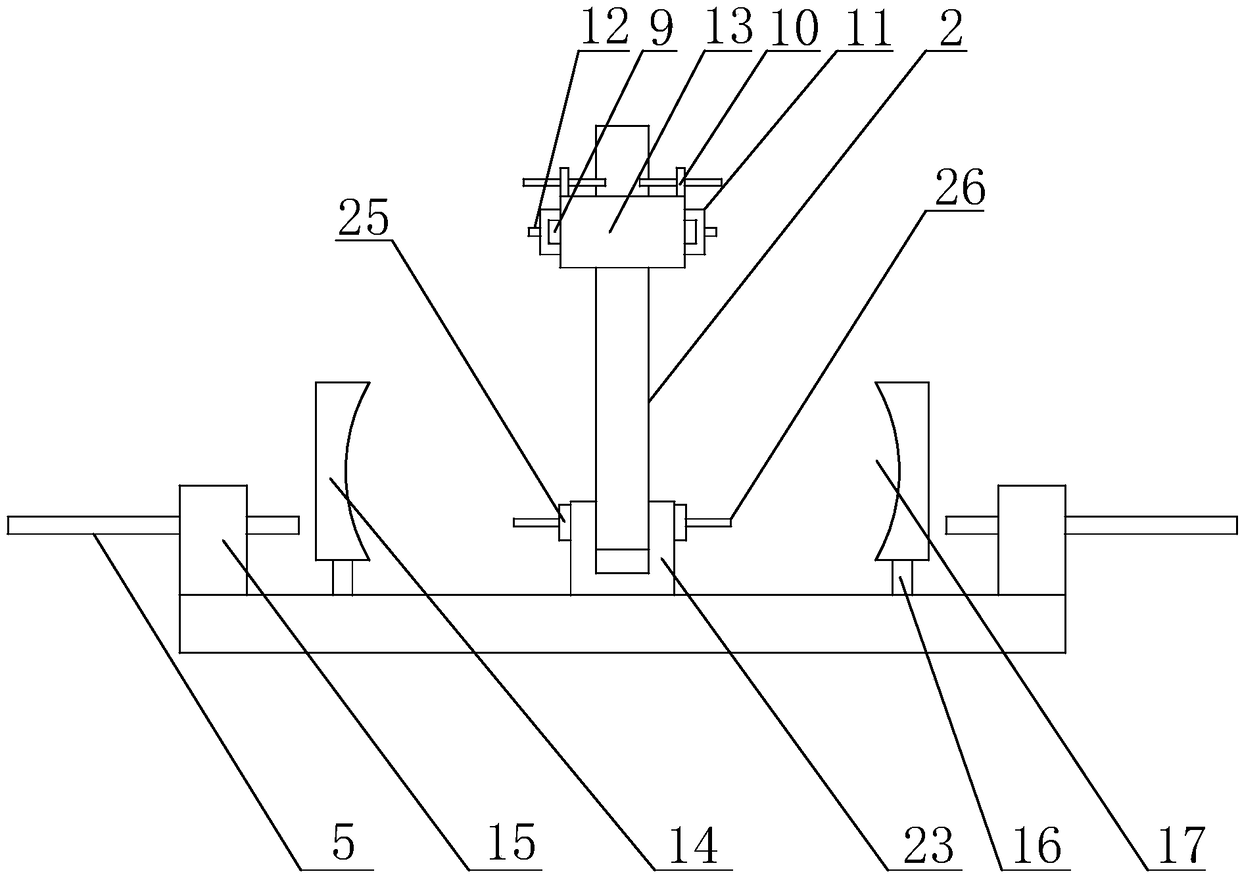 Machining auxiliary equipment suitable for petroleum pipes with different sizes