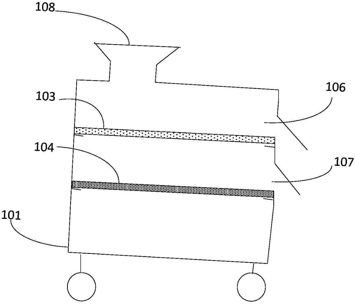 Regenerated active powder prepared from construction waste as well as method and device thereof