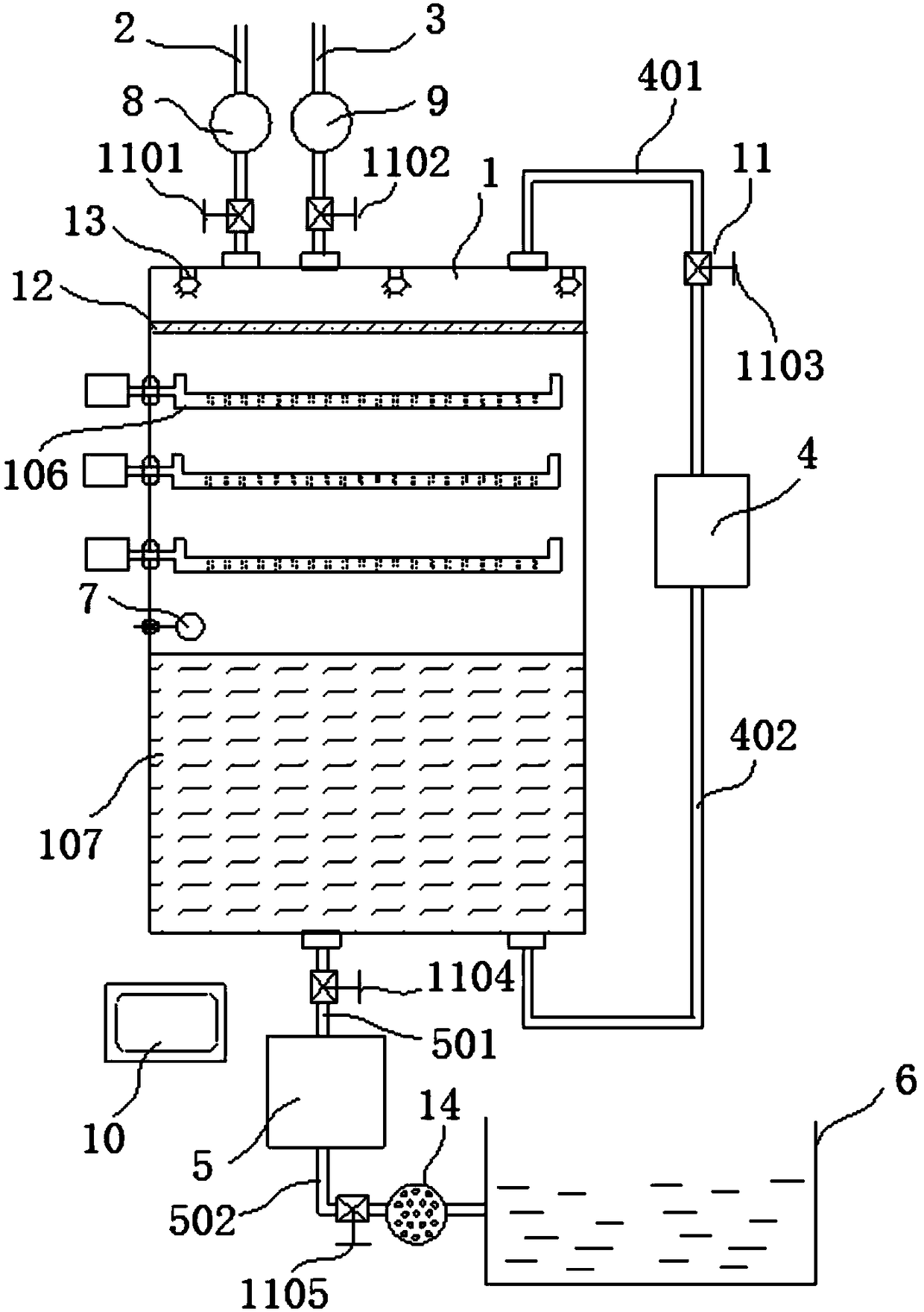 A compressed air energy storage device based on constant temperature control