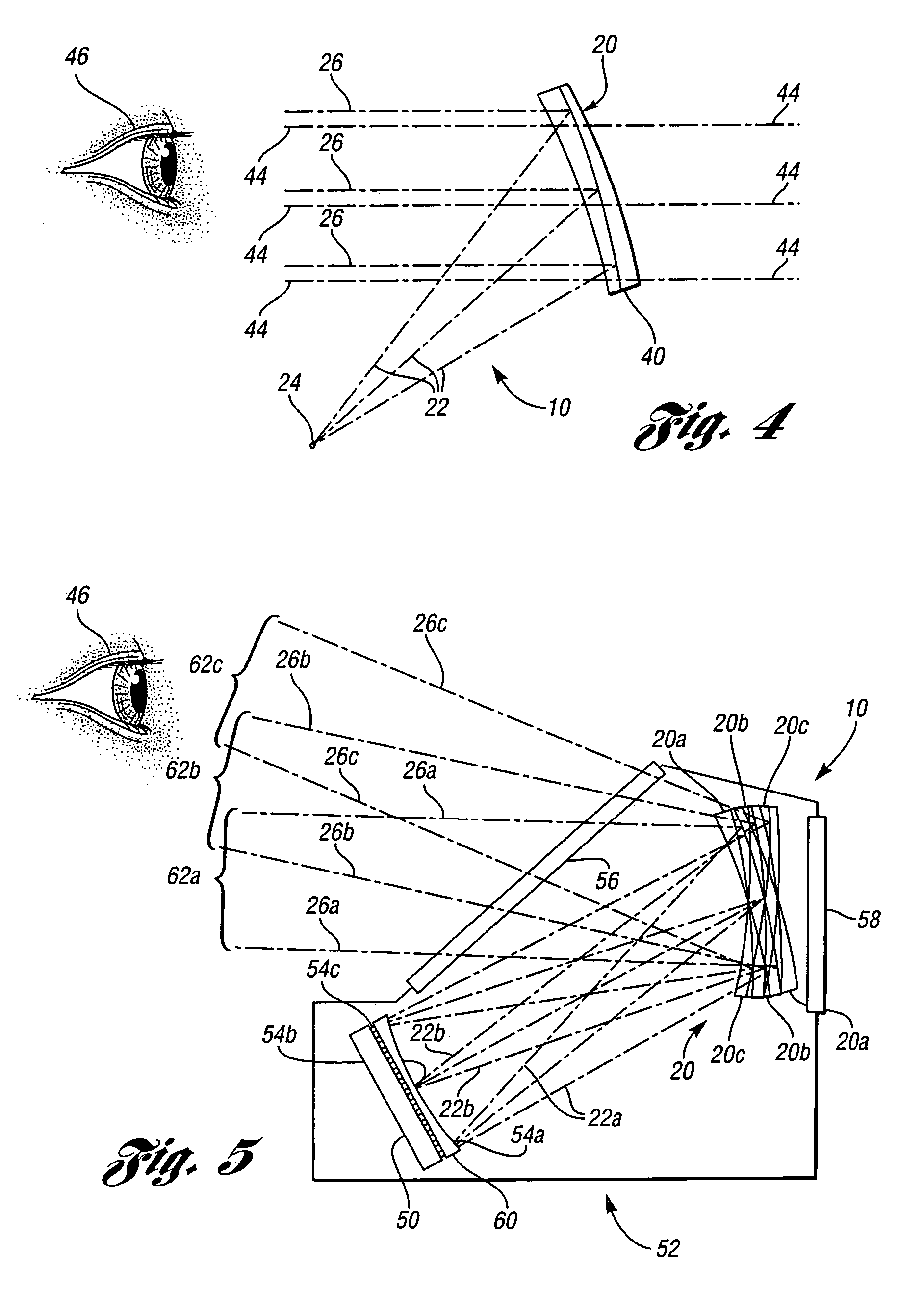 Aiming sight having fixed light emitting diode (LED) array and rotatable collimator