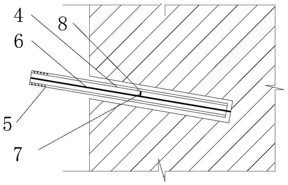 Microbial grouting and anchoring method and structure for installing partitions in a cavity to form pipelines