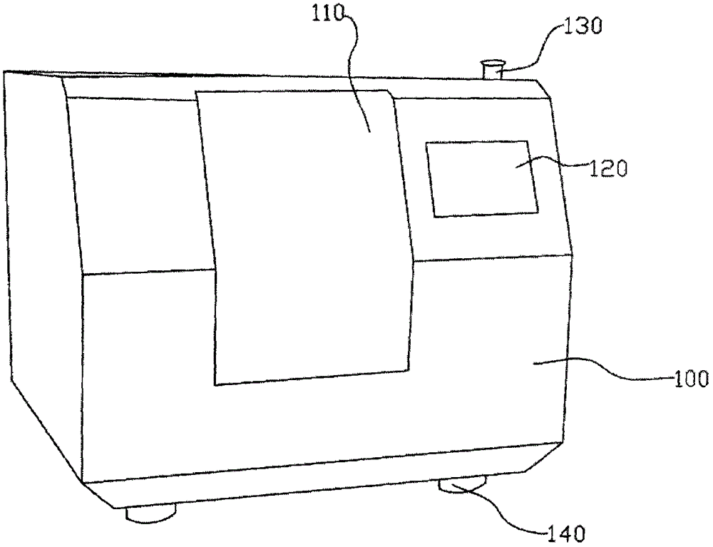 Full-automatic five-axis false tooth processing equipment