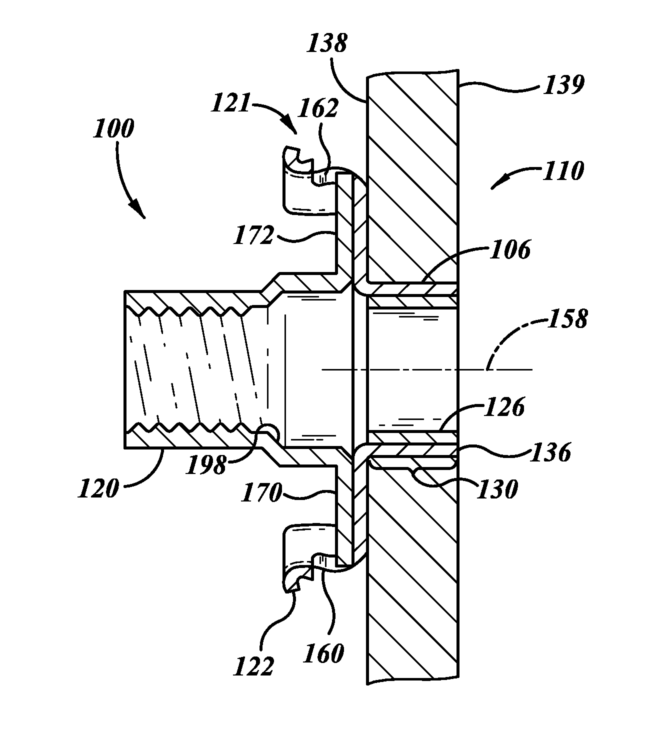 Modular nut plates with closed nut assemblies