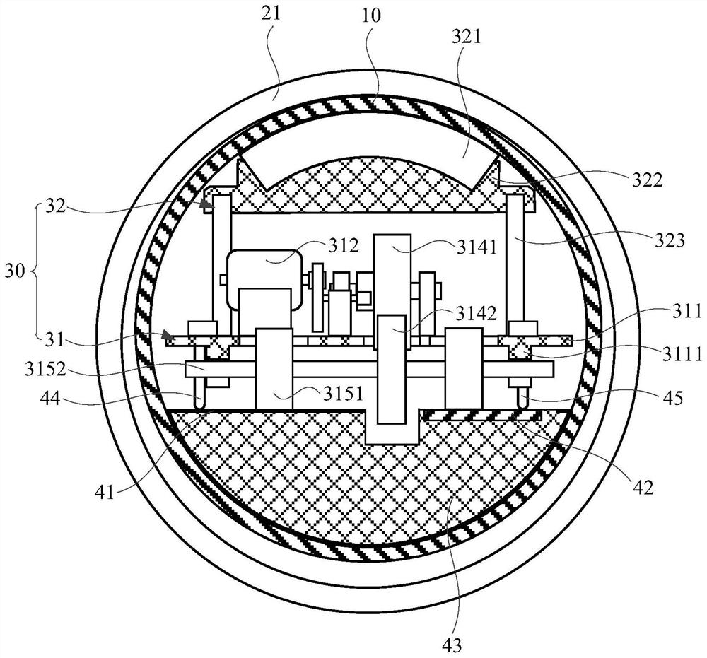 Curtain driving device and electric curtain