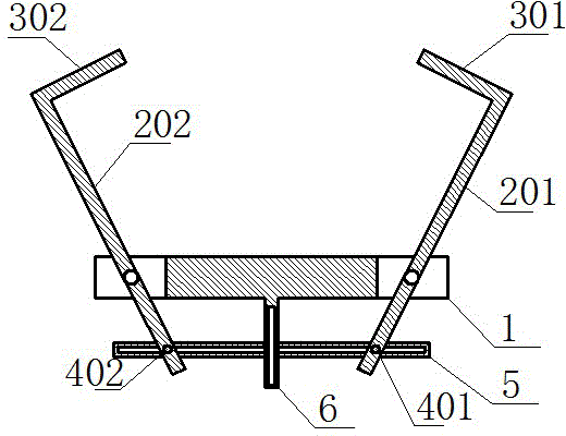 Method of cleaning garbage by using wide-mouth extension type cleaning device