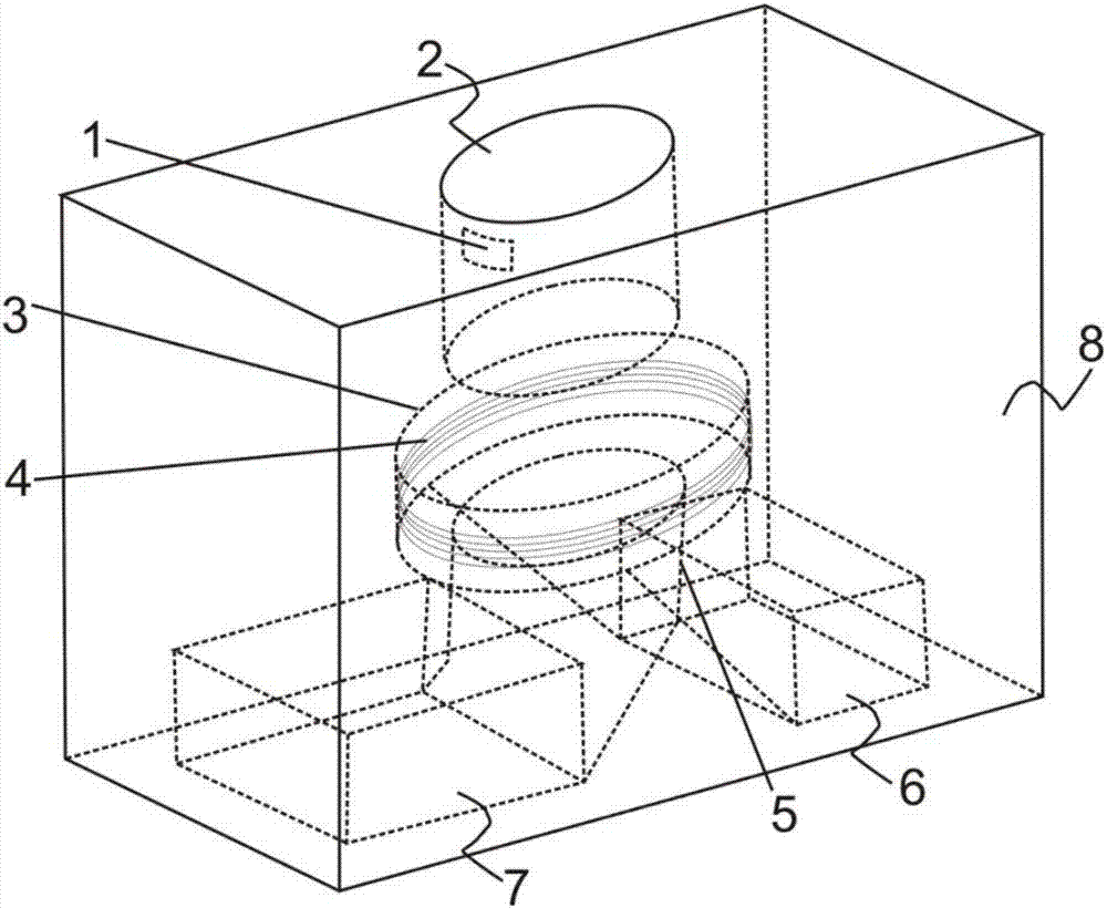 Electromagnetic packaging table having automatic sorting function