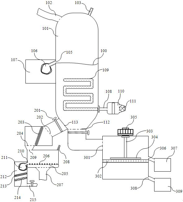 A kind of food waste hydrolysis processing method