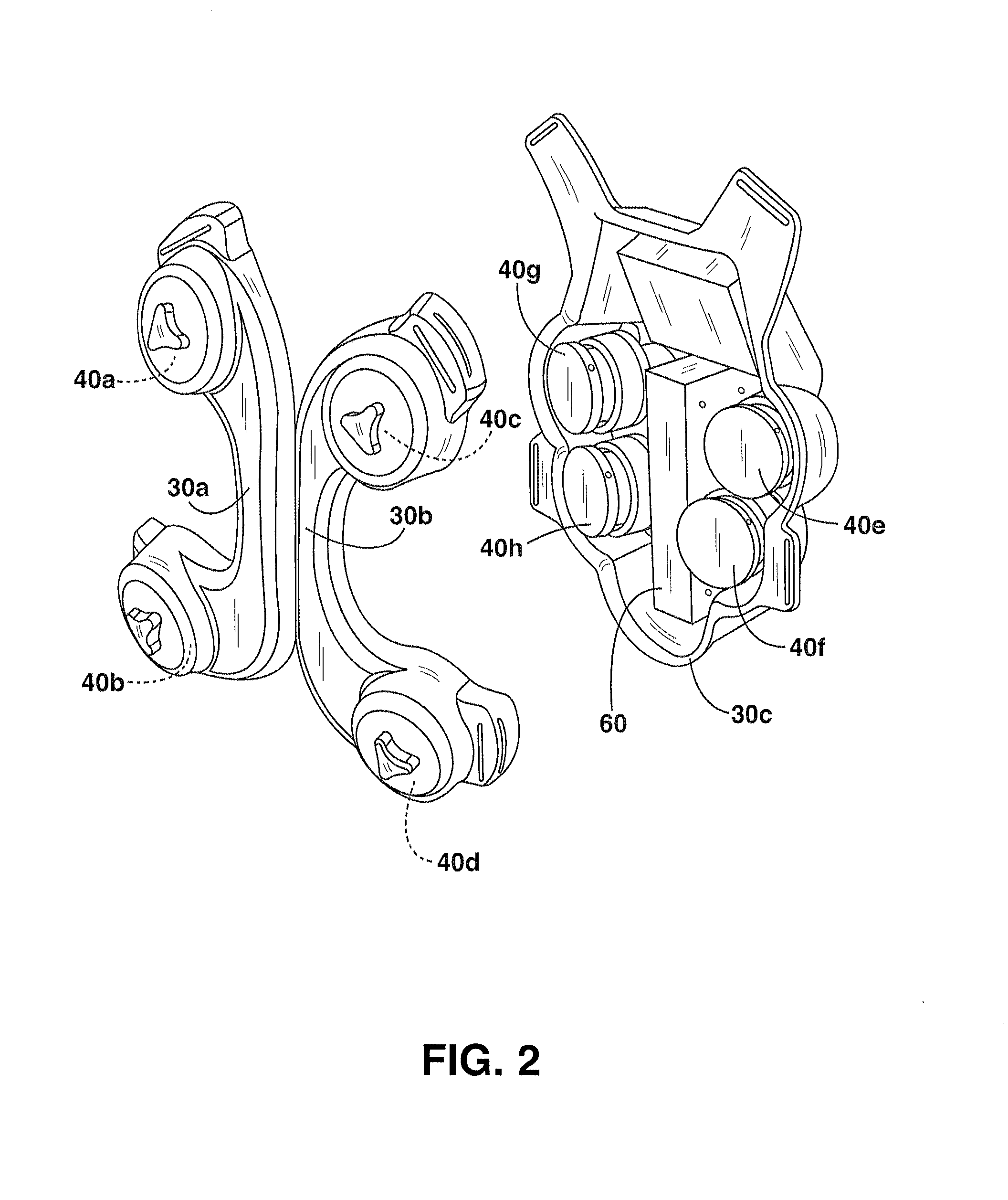 Wearable thorax percussion device