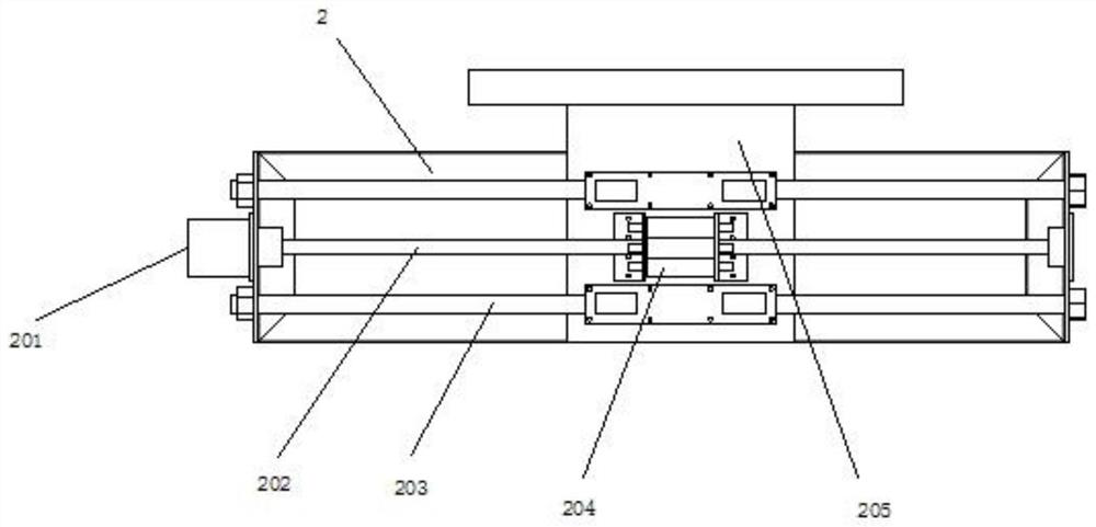 A high-strength corrosion-resistant aluminum plate recoiling machine carbon roll production device