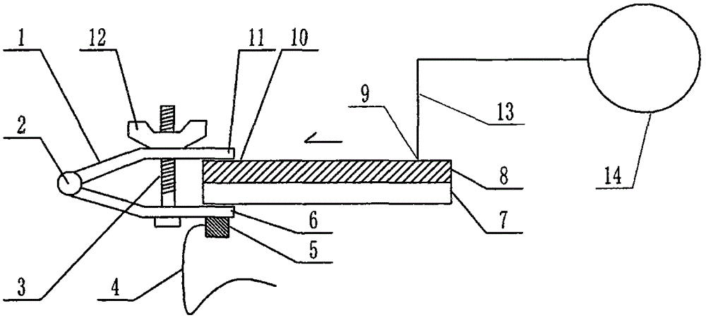 Microfluidic chip apparatus adopting high hydrophobic substrate for detecting subtype swine influenza