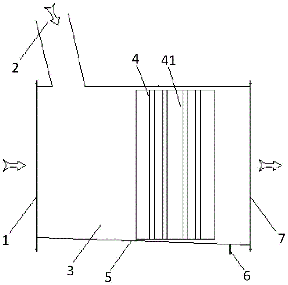 Boiler flue gas recirculation dehumidification device