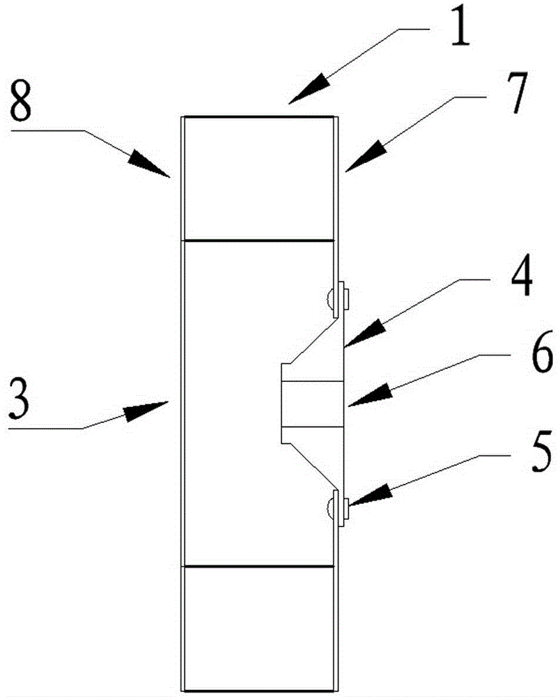 Anti-dust accumulation fan with wedge-shaped blades