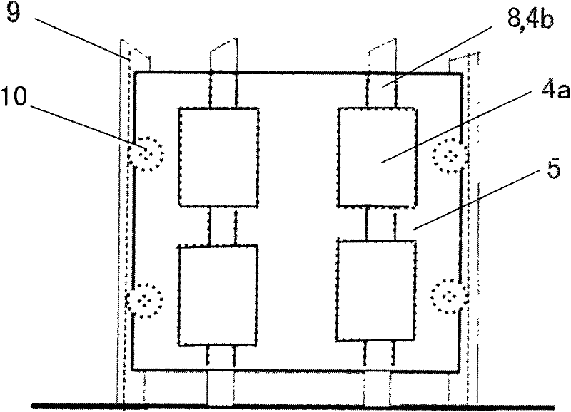 Direct-drive lifting device for three-dimensional garage