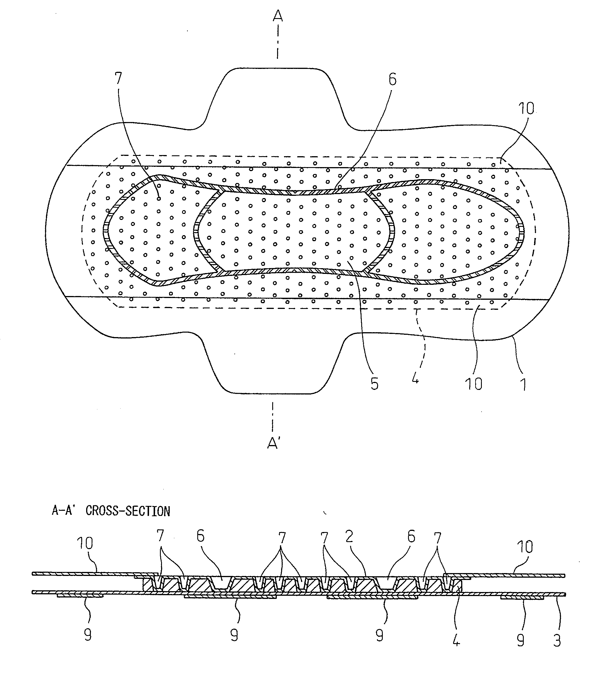 Thin absorptive article