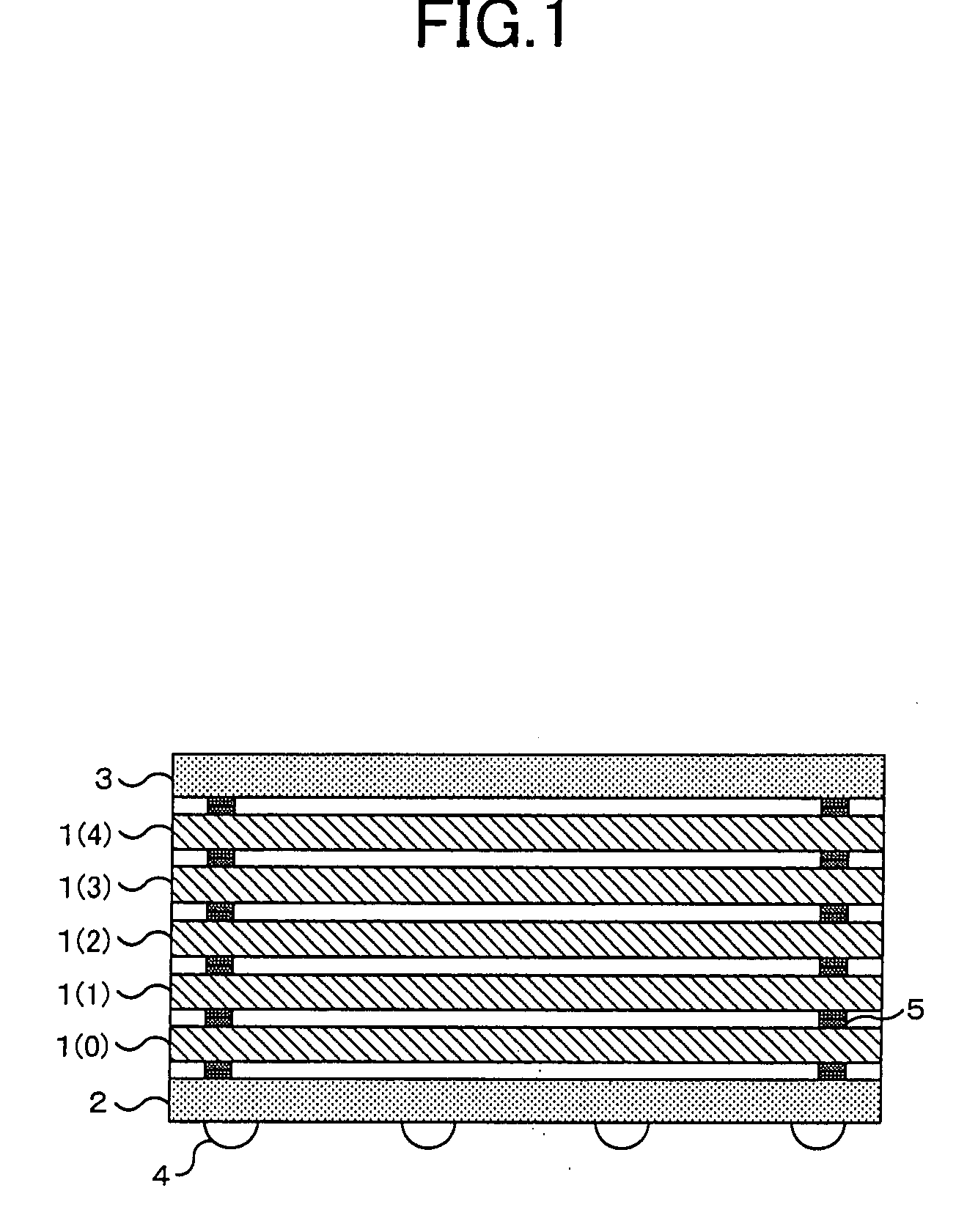 Stacked type semiconductor memory device and chip selection circuit