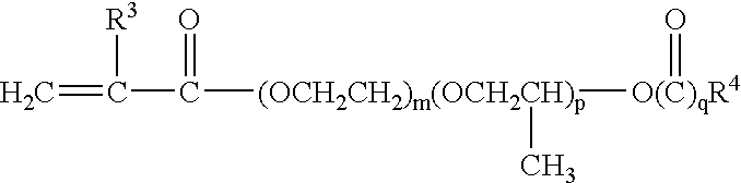 Water-in-oil emulsions with ethylene oxide groups, compositions, and methods