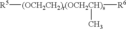 Water-in-oil emulsions with ethylene oxide groups, compositions, and methods