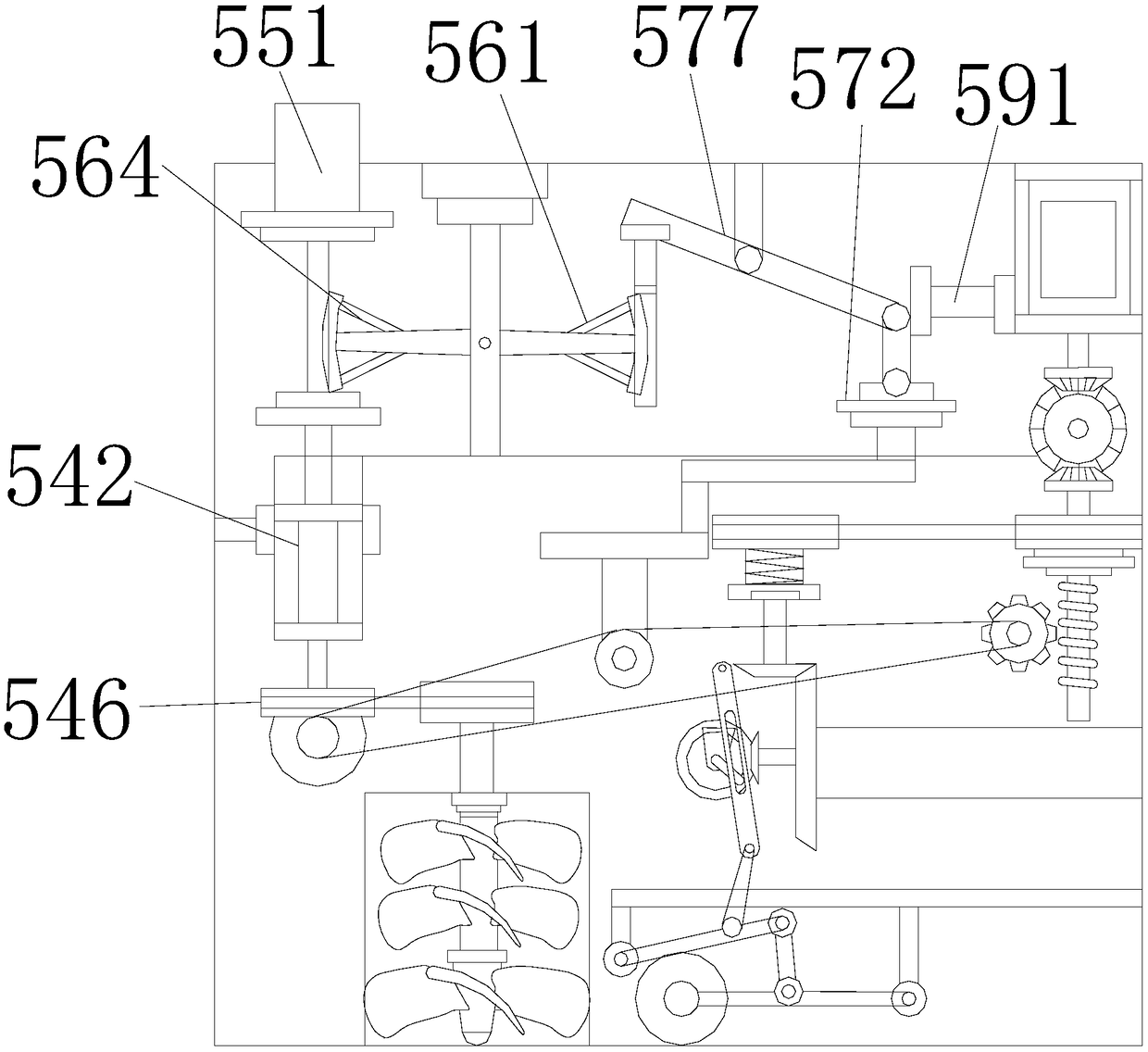 Injection molding machine for plastic automobile fitting production