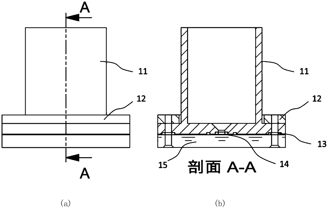 Fixture and etching method for one-sided area etching