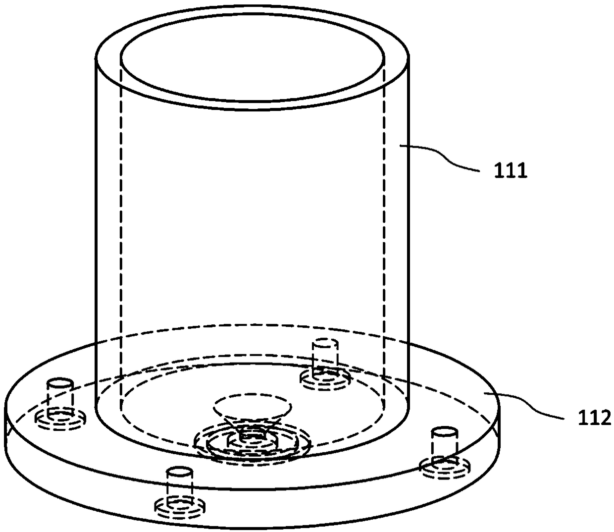 Fixture and etching method for one-sided area etching