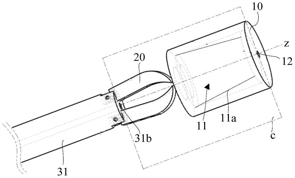 Shearing system and myocardial anchoring device