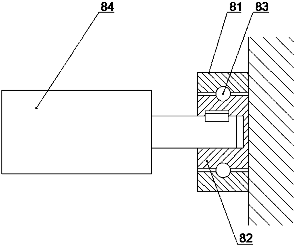 Automatic drilling tapping machine and working method thereof