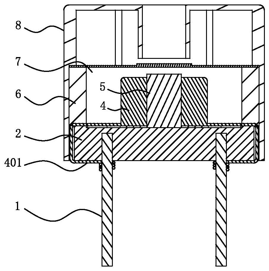 Improved buzzer and manufacturing process thereof