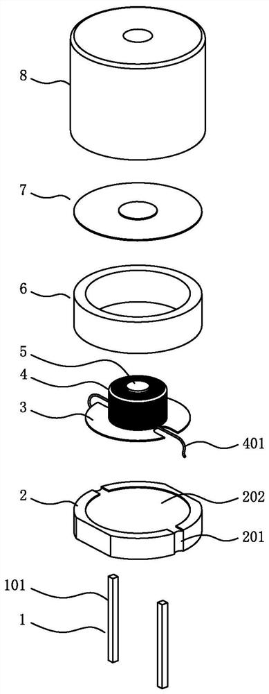 Improved buzzer and manufacturing process thereof