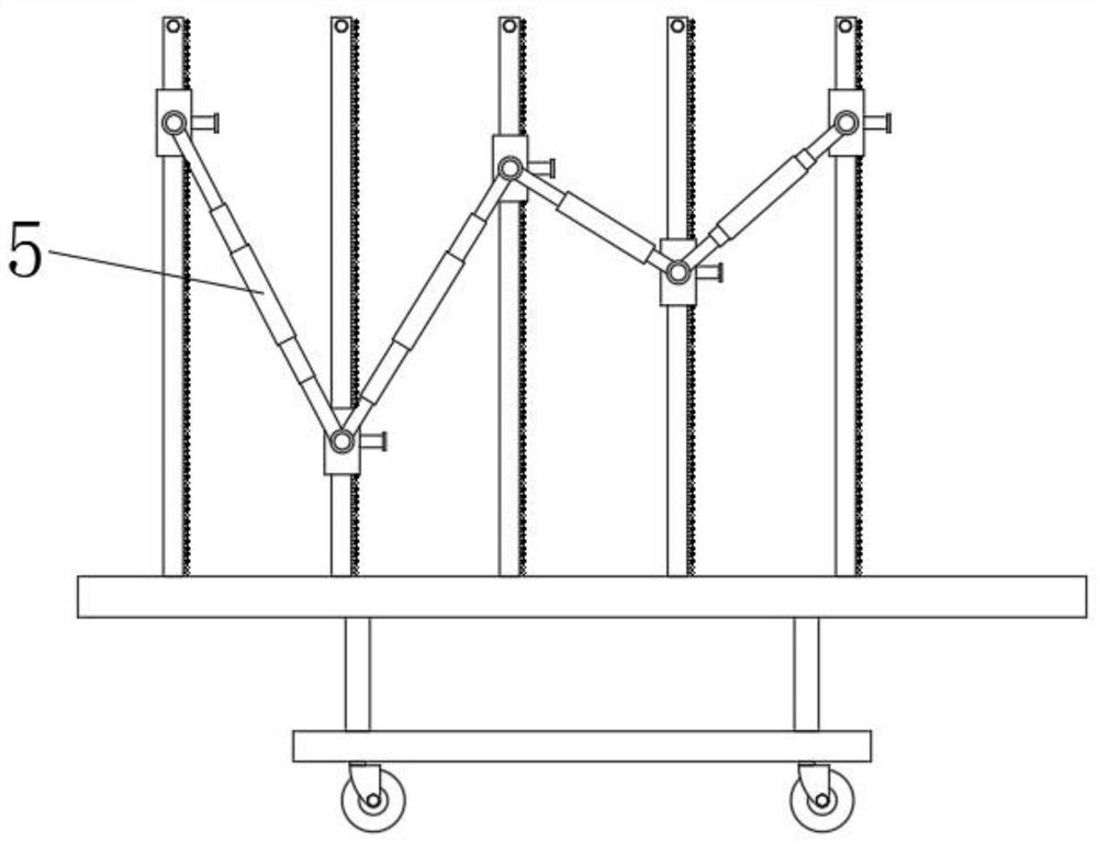 Sales display board for environmental protection equipment parts