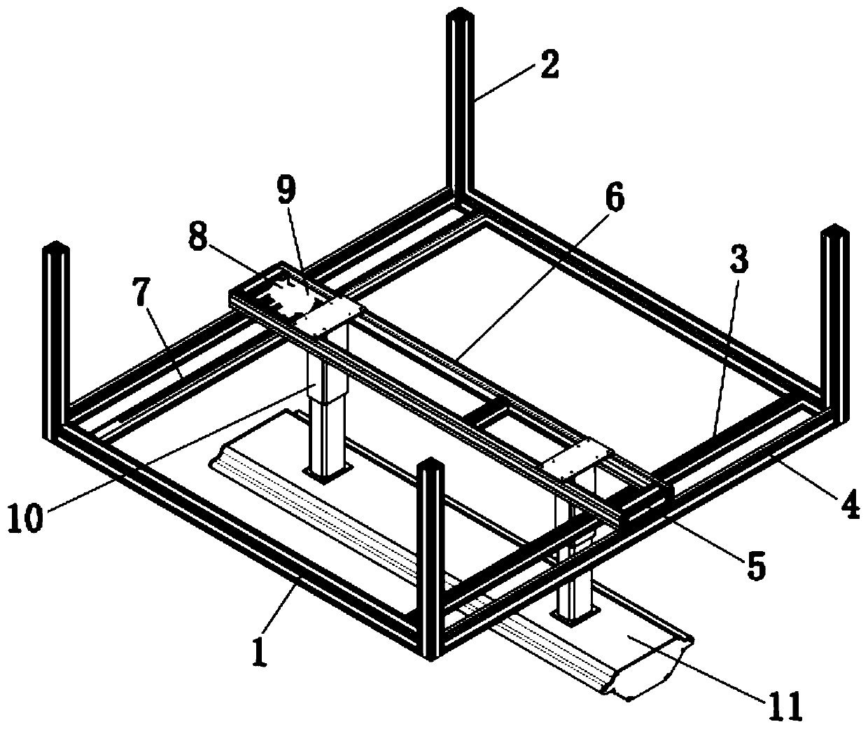 Laboratory intelligent control integrated tower crane