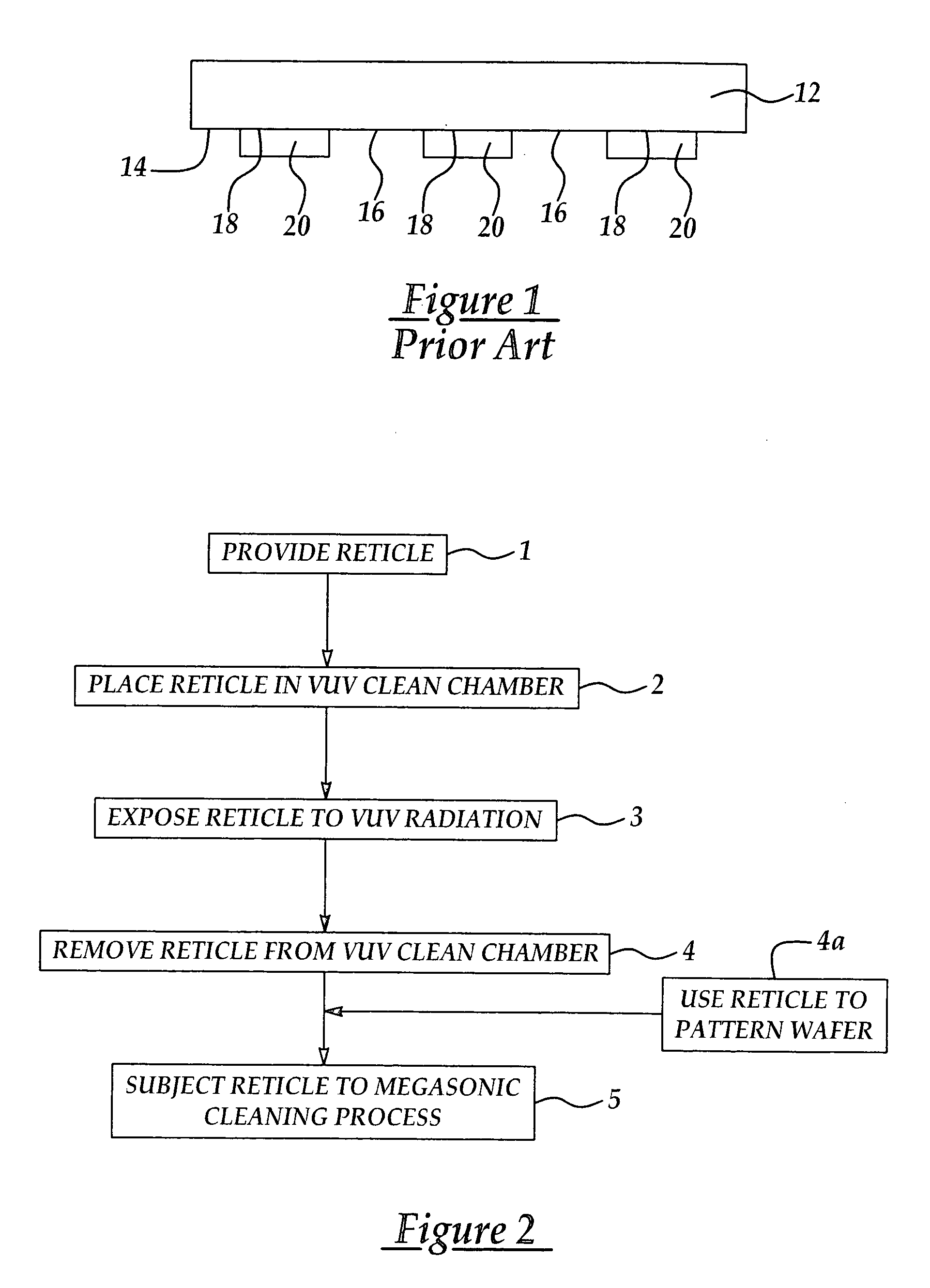 Reticle film stabilizing method