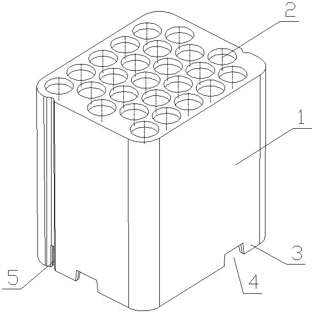 Lead-free combined firework concentrated in emission and filled with gunpowder