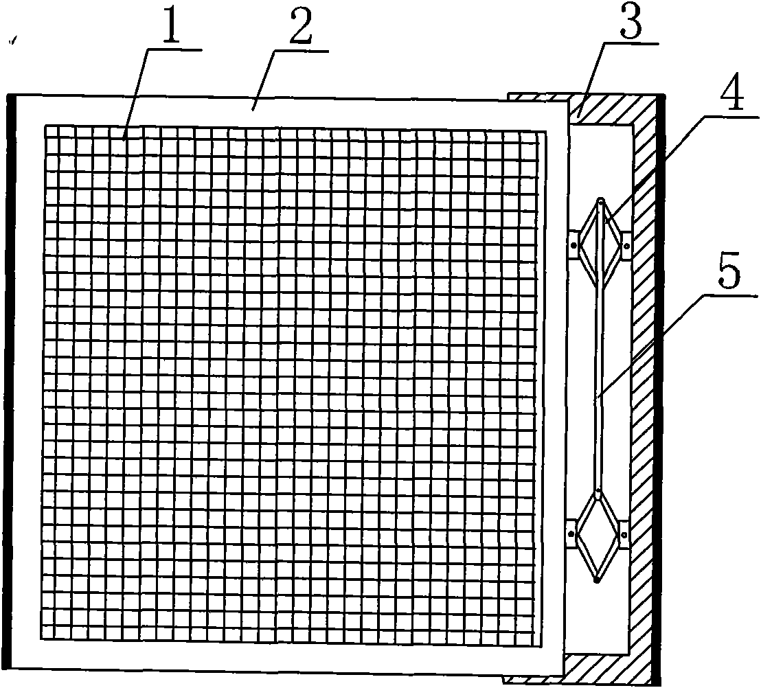 Mosquito preventing expansion screen window and window with same