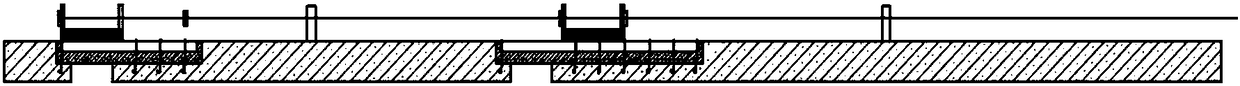 Layered water intaking multi-stage series cable-stayed gate