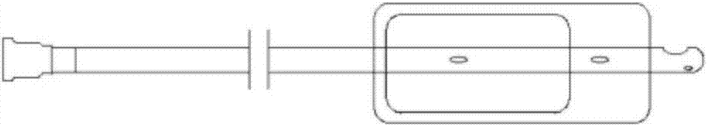 Prostatic dilation catheter with internal capsule shifted forwards