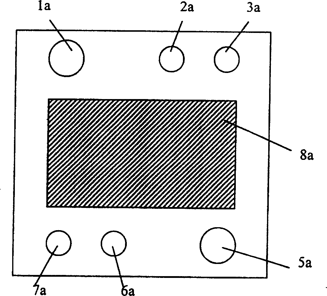 Assembling frame for large scale quick assembling and detecting of fuel battery stack