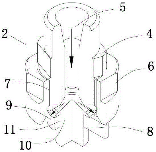 Rubber extruding and spraying device