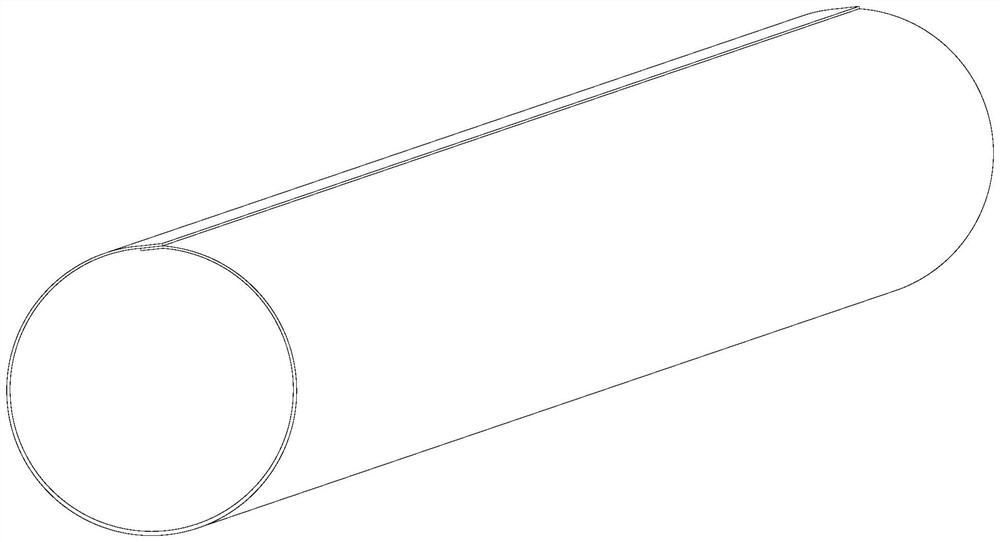 Environment-friendly straw paper, preparation method thereof and paper straw processing technology