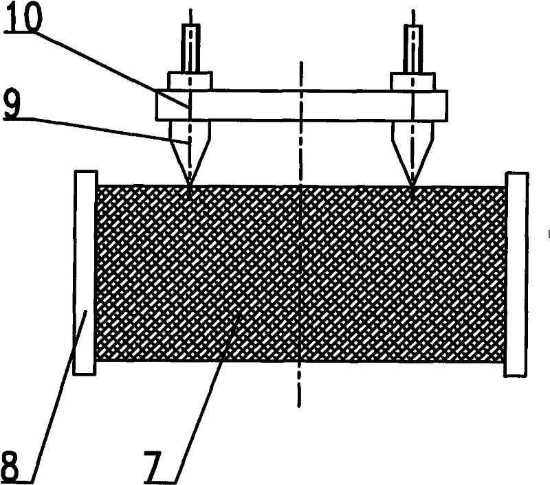 Self-adapting contact probe set of multiple-set measurement