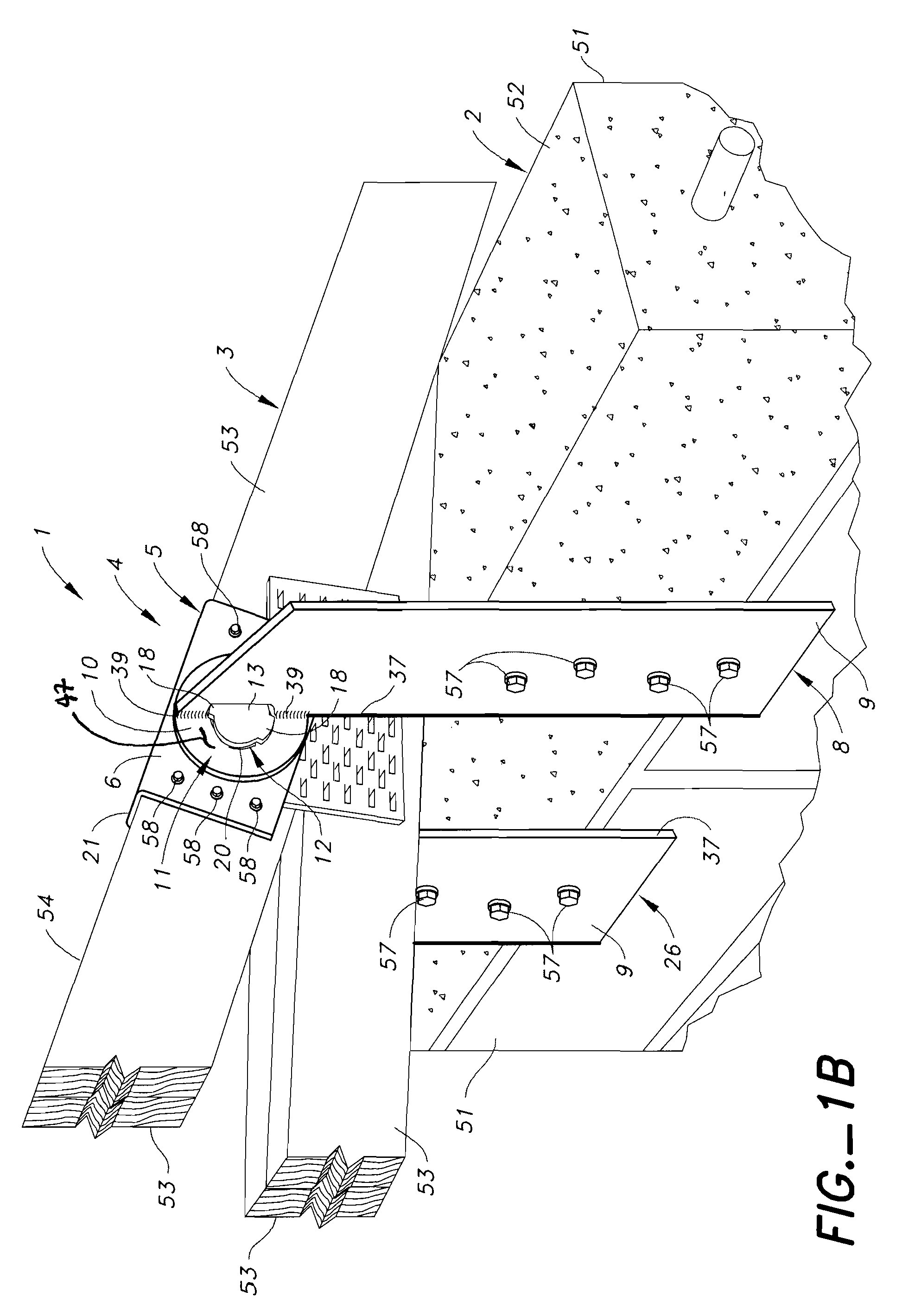 Girder tiedown