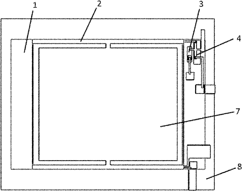 Charge testing method in plasma environment and testing system