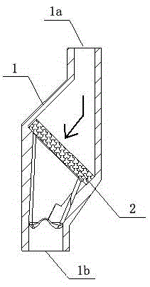 Molten iron filtering apparatus for casting