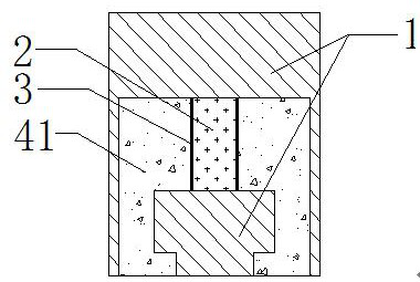 Inverted GaN power device packaging structure and preparation method thereof