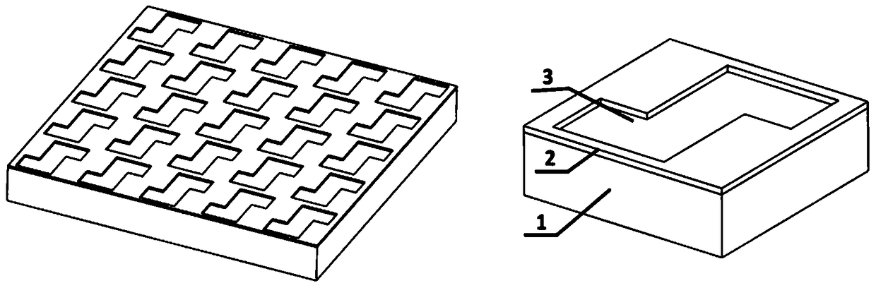 Method for preparing all-dielectric ultra-thin two-dimensional circular polarization dichroic device