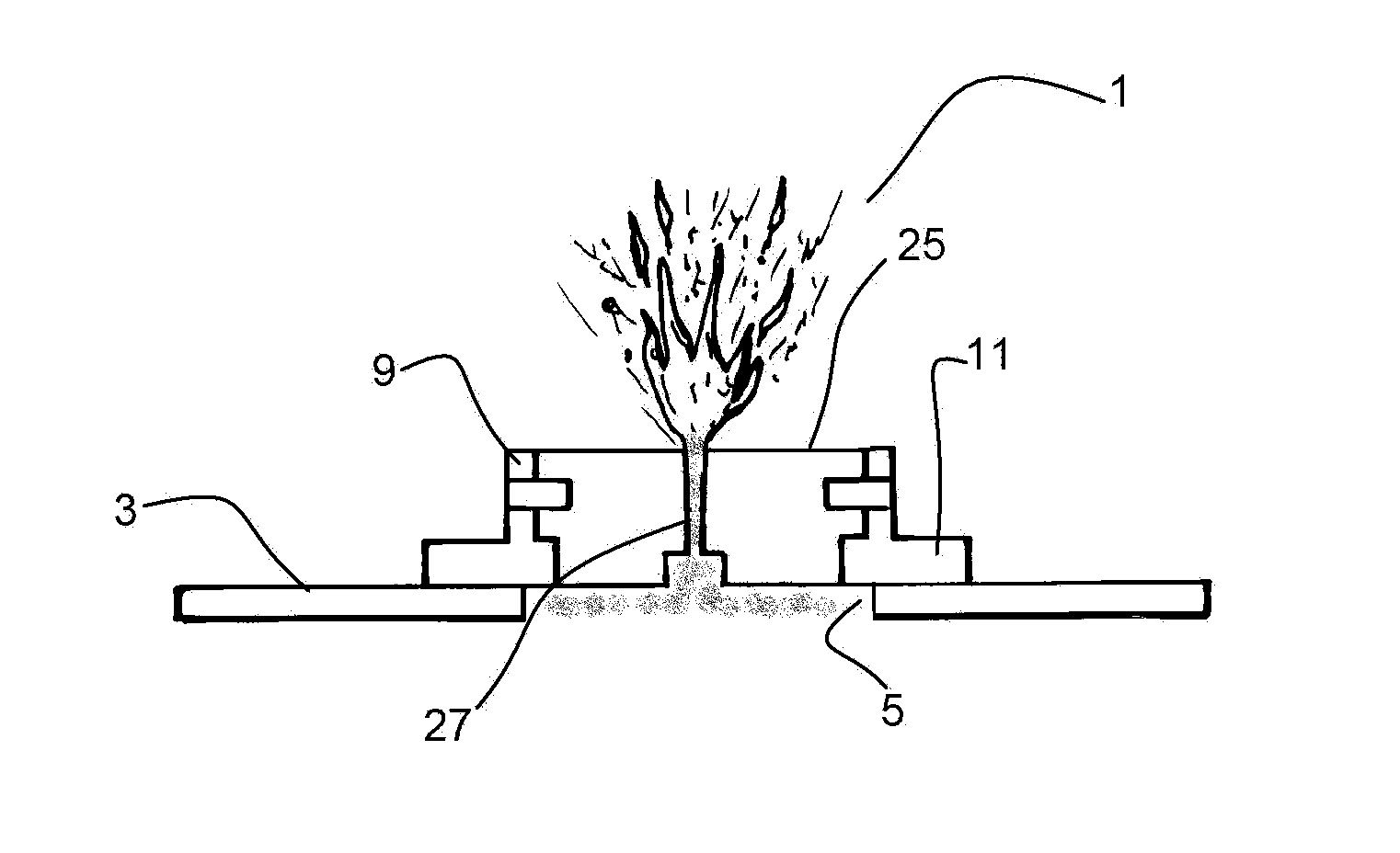 Pressure discharge valve for storage tanks