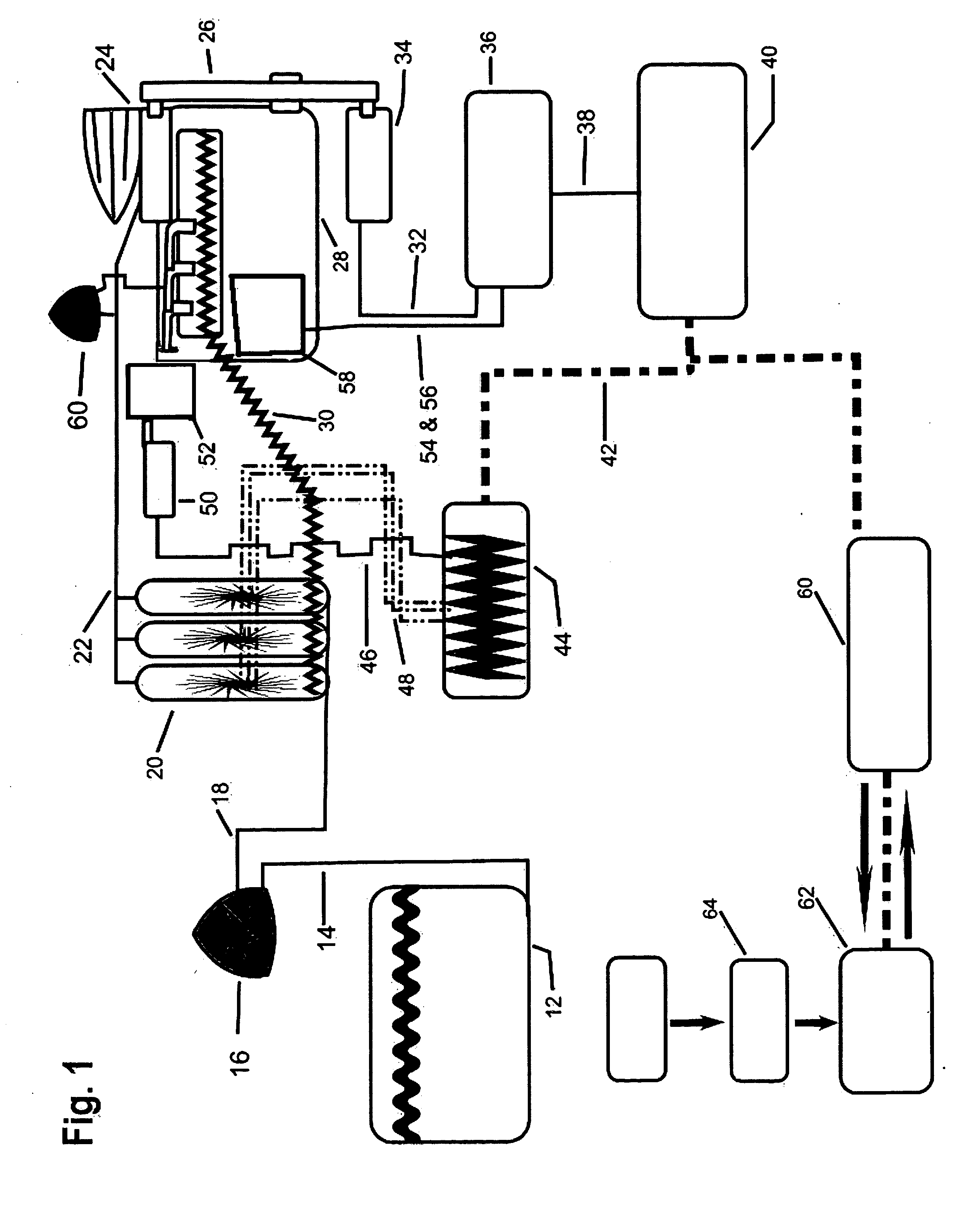 On demand system for using water (HHO) as a sole fuel