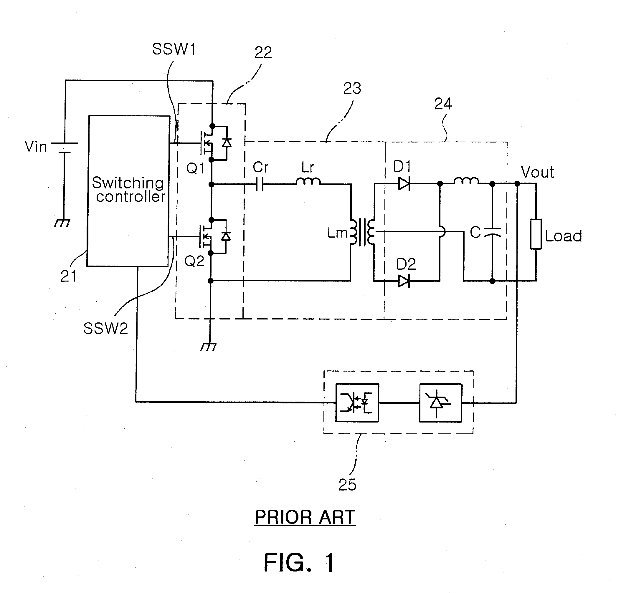 High efficiency half-bridge dc/dc convertor