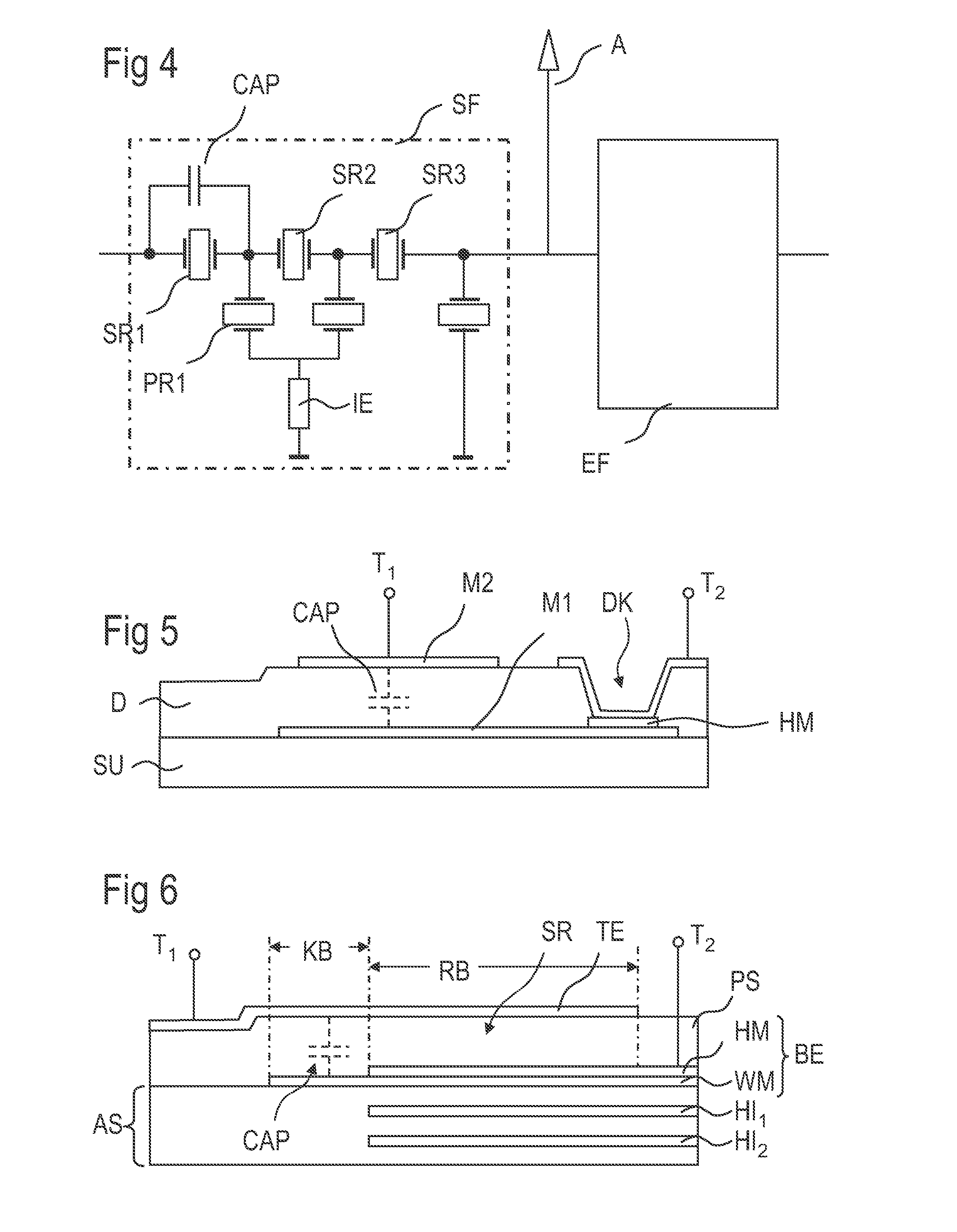 Reactance Filter Having a Steep Edge