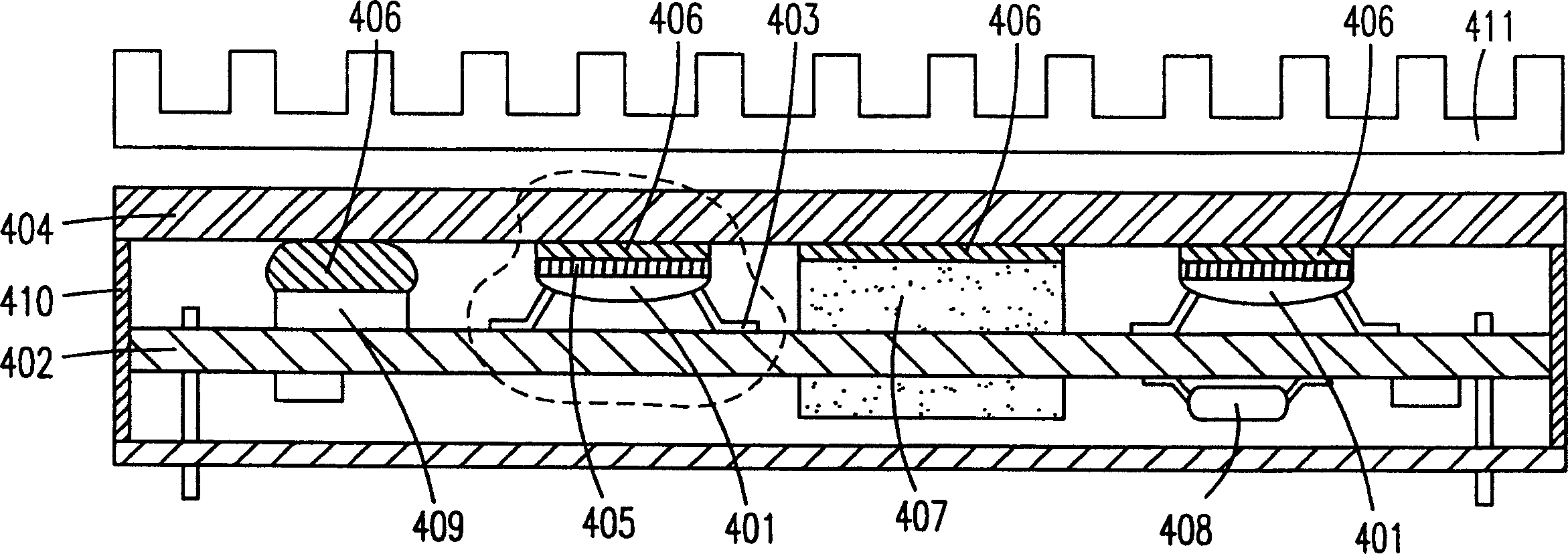 Power converter package with enhanced thermal management